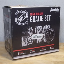 Franklin Sports NHL Mini Hockey Goalie Equipment With Mask Set