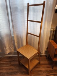 IKEA RAGRUND Towel Rack Chair Bamboo 55x15x17