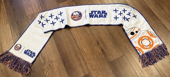 NHL NY Islanders Star Wars Scarf Giveaway 12/14/19 Hockey New York BB-8
