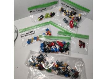 Lot Of LEGO Minifigures - Misc 2 - Ninjago, Cops And Robbers,