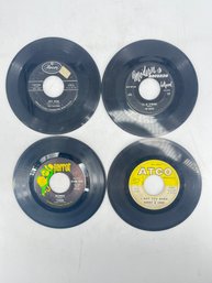 Lot Of 4 - 45 RPM Records - No Covers