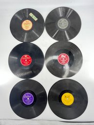 Lot Of 6 - 78 RPM Records - No Covers