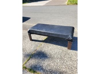 Reupholstered Vintage Bench
