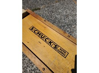 Vintage Schuck's Auto Supply Creeper