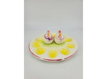 Hand-made Deviled Egg Plate