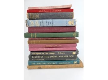 Lot Of Antique And Vintage Music And Poetry Books