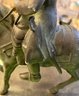 Gregoire Napoleon On Horseback Metal Statuette
