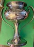 Antique Silverplate Womens Golf Tournament Trophy