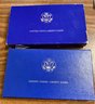 US Mint Statue Of Liberty Proof Coins 1886-1986 Silver & Half Dollar