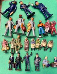 Lot Of 23 Assorted Vintage Lead Figures/Toys