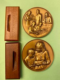 Vintage M&M/Mars Company Bronze Employee Appreciation Awards