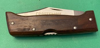 Wood Handle Craftsman Skinning Knife