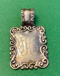 Sterling Charm, Engraved