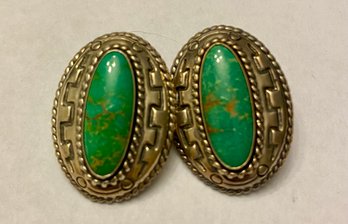 Relios Sterling Snd Turquoise Earrings