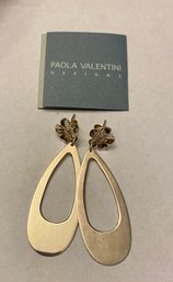 Paola Valentini Sterling Earrings