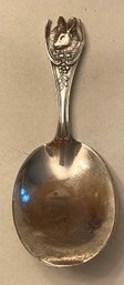 Watson Sterling Silver Rabbit Handle Baby Spoon