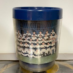 Vintage New York Yankees Team Photo Cup Plastic  Eagle Starcom