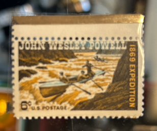 1869 Expedition John Wesley Powell US 6 Cents Stamp