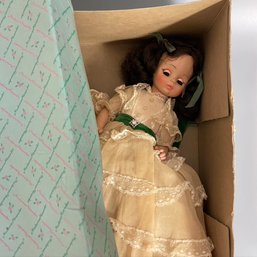 Vintage Madame Alexander Doll Gone With The Wind 14' New In Box #1490 Vintage