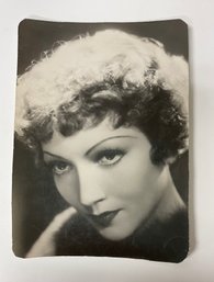 Vintage Movie Star Old Hollywood  Actress CLAUDETTE COLBERT  Movie Photo Movie Still