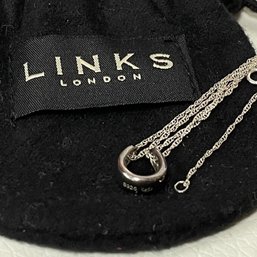Links Of London Sterling Silver Pendant And Chain