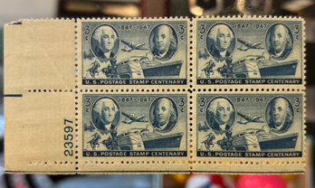 US PRESIDENT STAMPS 3 CENTS US POSTAGE STAMP CENTENARY