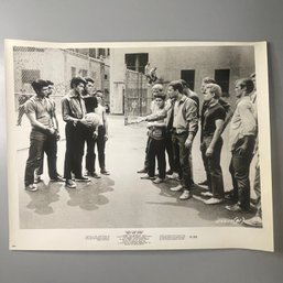 West Side Story Original Movie Photo For Industry Use Only Dance Scene Gang   George Chakiris  1962 8x10