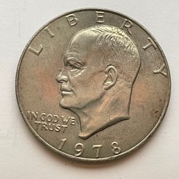 1978 Ike Eisenhower Dollar Uncirculated Coin