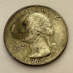 1964-D Washington Quarter Silver Uncirculated 1964