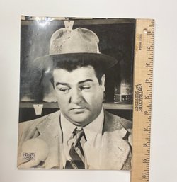 Vintage Hollywood Original Photo Lou Costello Actor Comedian Movie Photography