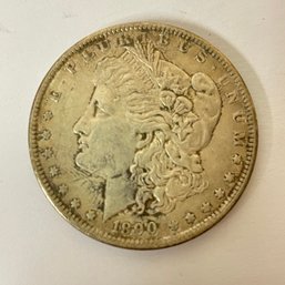 1890 Morgan Dollar Silver Uncirculated Coin