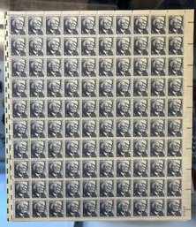 Frank Lloyd Wright 2 Cent US Stamp Sheet Of 100  #1280