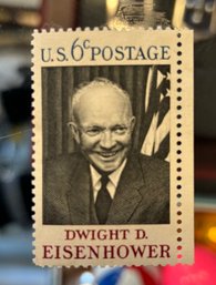 DWIGHT D EISENHOWER US STAMPS 6 CENT POSTAGE