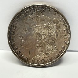 1898  Morgan Dollar Silver Dollar About Uncirculated Coin