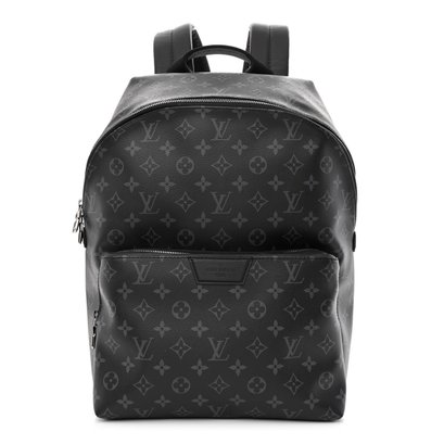 Preowned Authentic Louis Vuitton Monogram Eclipse Apollo Backpack Model