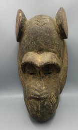 ANTIQUE AFRICAN WOOD TRIBAL MASK