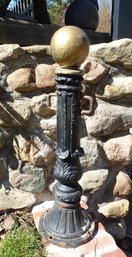 ANTIQUE HORSE HITCHING POST