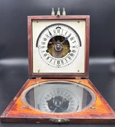 ANTIQUE RARE SETH THOMAS 1910  BANK SECURITY CLOCK