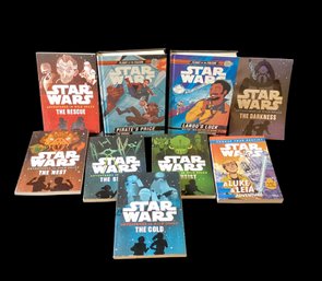 Lot Of 9 Star Wars Series Children's Books Used