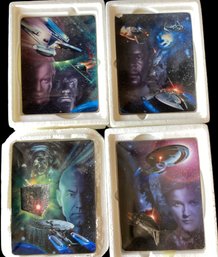 Lot Of 4 Star Trek Defenders Final Frontier Collectible Plates