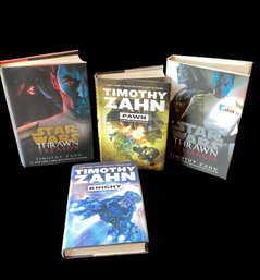 Lot Of 4 Timothy Zaharia Stars Wars Hardback Books Used