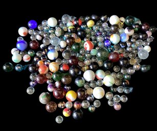 Lot Of Assorted Marbles