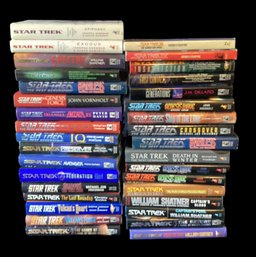 34 New Hardcover Star Trek Books