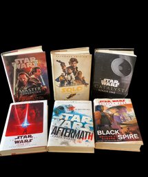 Lot Of 6 Star Wars Books Used
