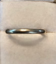 14kt P Gold Band