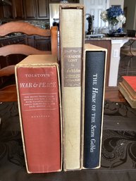 Books, War And Peace, Paradise Lost, House Of Seven Gables