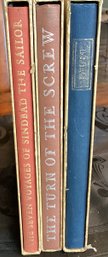 Books In Sleeves, Faust, The Seven Voyages Of Sinbad, The Turning Of The Screw
