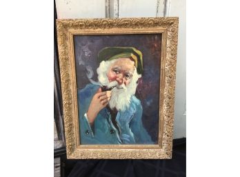 Original Oil Painting Signed Pinto