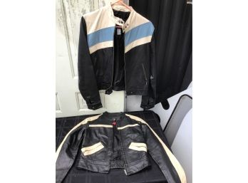 2 Woman's Leather Jackets