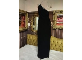Ralph Lauren Size 12 Long Jersey Formal Dress